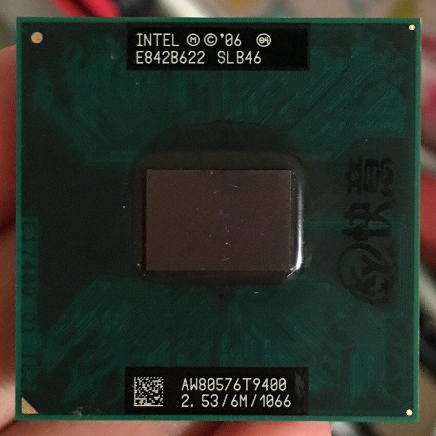  ھ 2    CPU μ, T9400 SLB46 SLAYY, 2.5 GHz, 6M, 35W  P